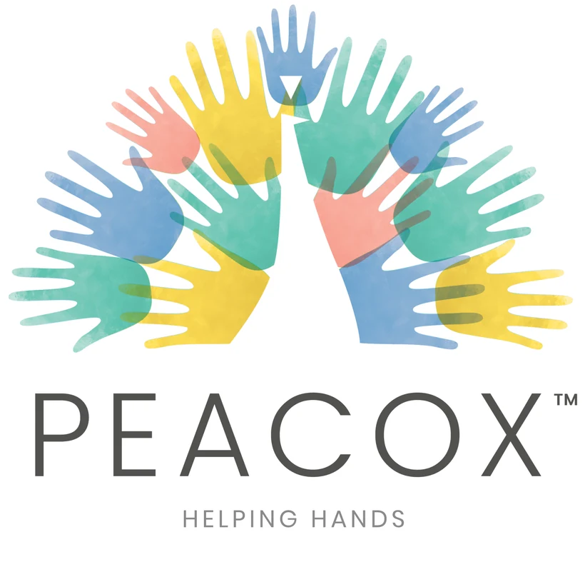 Peacox Helping Hands logo
